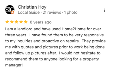Google Review - Christian - 2018