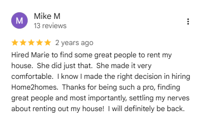 Google Review - Mike - 2024