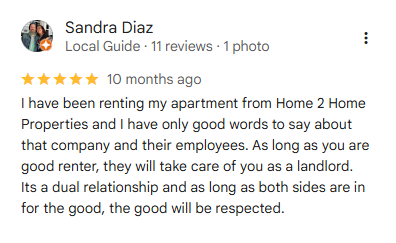 Google Review - Sandra - May 2025
