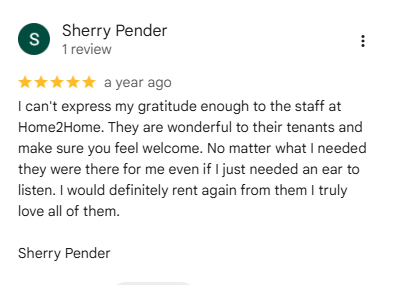 Google Review - Sherry - March 2025